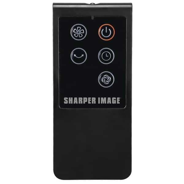 Shop Sharper Image 36 Inch Black Tower Fan With Remote Control