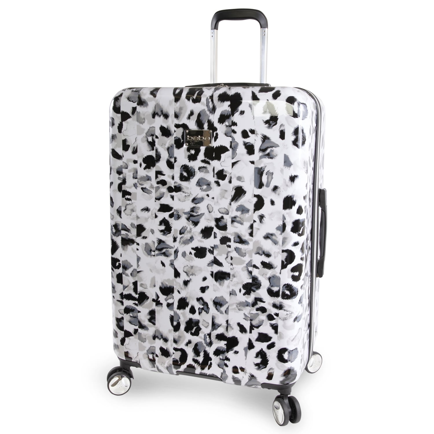 leopard hardside luggage