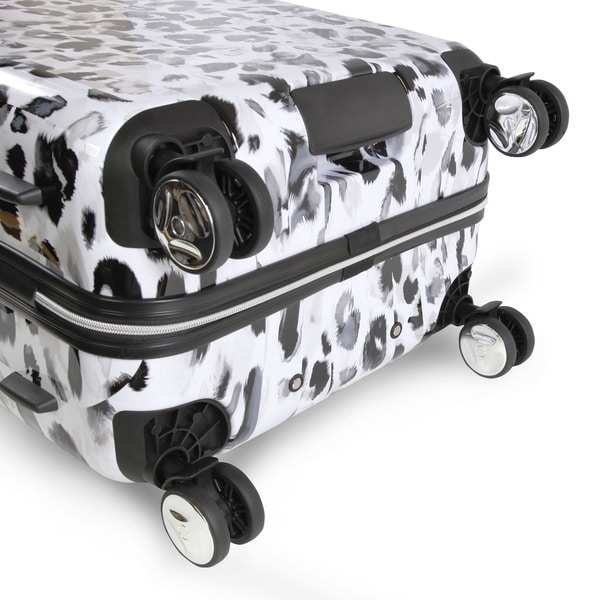 bebe leopard luggage