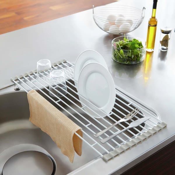 Yamazaki Plate Folding Sink Drainer Rack