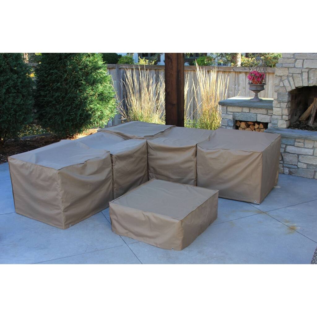 Alexandra Patio Furniture Premium Outdoor Storage Covers (Set of 7)