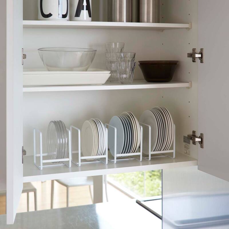 Yamazaki Home Tower Dish Storage Rack