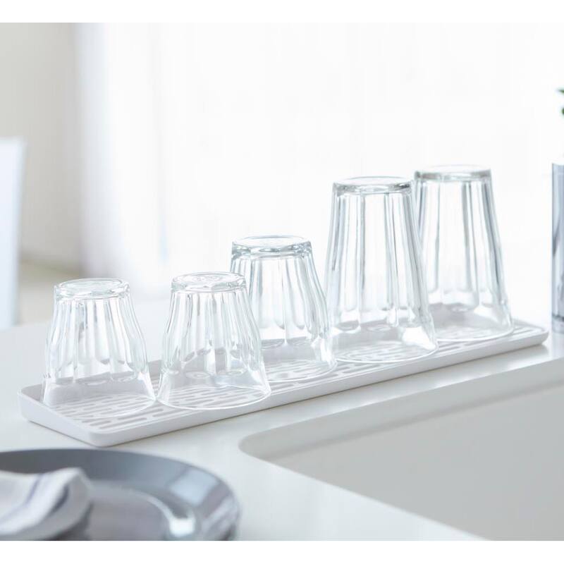 Yamazaki Home Tower Sink Side Glass Drainer