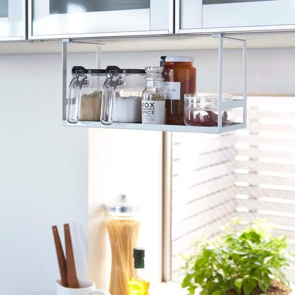 Yamazaki USA Yamazaki Home 3-Tiered Storage Rack - Kitchen Shelf Organizer,  Short, Steel, Short & Reviews