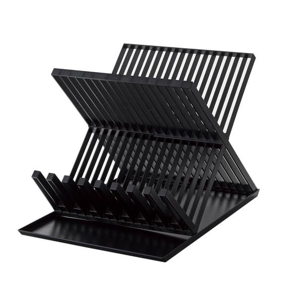 Yamazaki Home Round Cutting Board Stand - Steel - Black