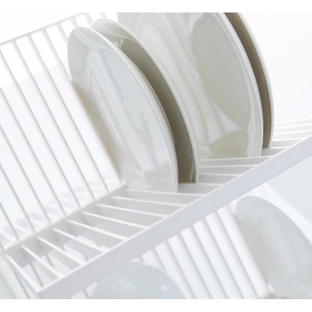 Yamazaki Home Tower X Shaped Dish Drainer Rack On Sale Bed