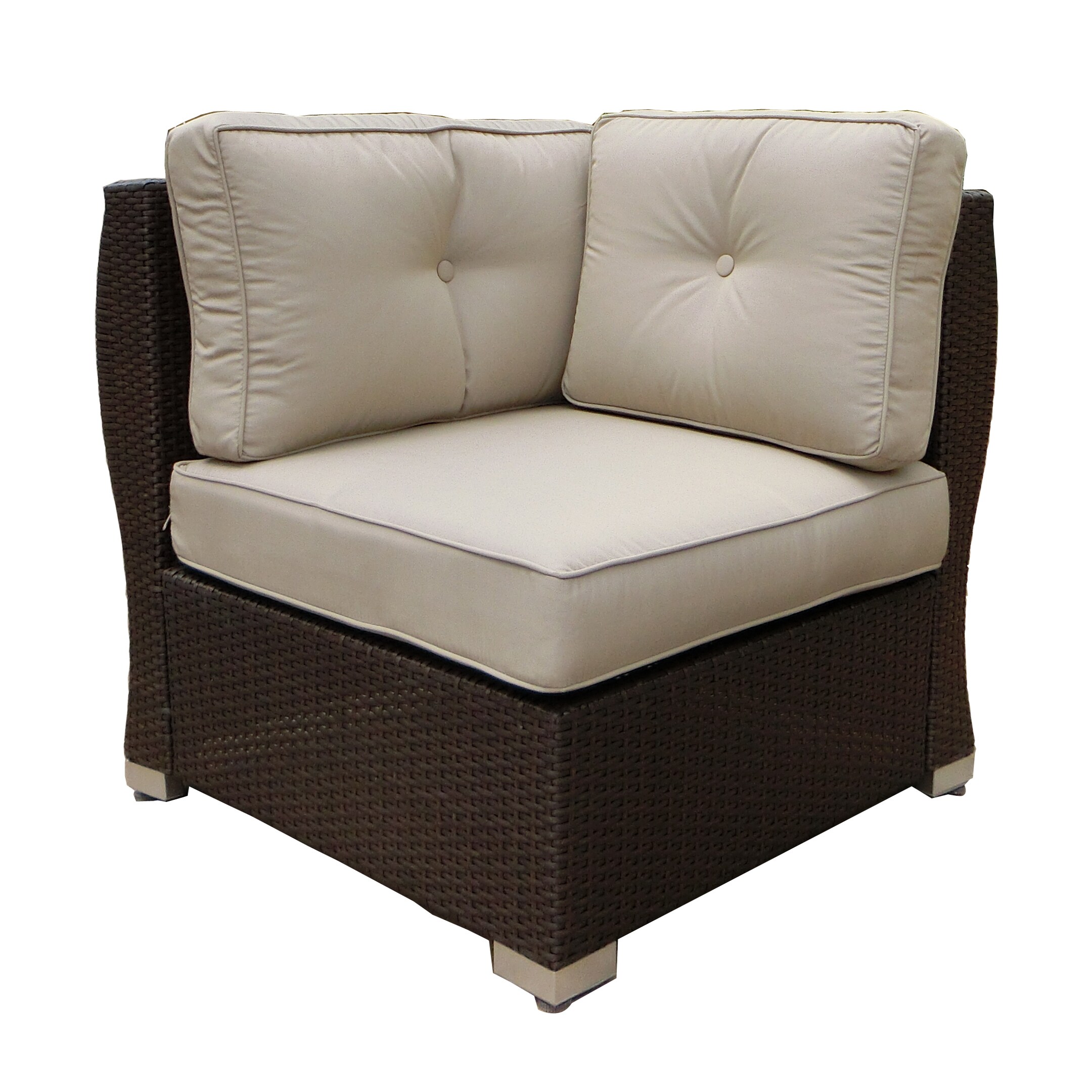 Shop American Patio Modern Espresso All Weather Wicker Outdoor