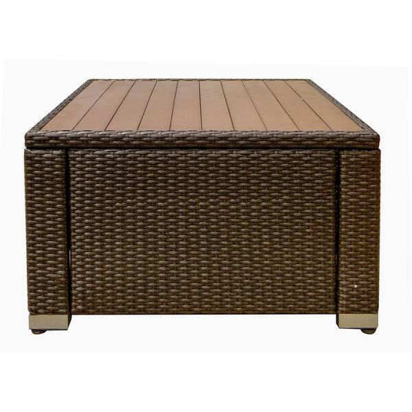 Shop American Patio All Weather Wicker Espresso Modern