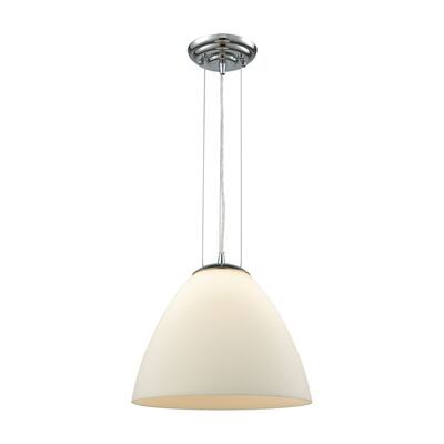 Elk Home Merida Polished Chrome Glass 1 Light Pendant