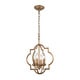 preview thumbnail 1 of 0, Elk Home Chandette Matte Gold Metal 4 Light Chandelier