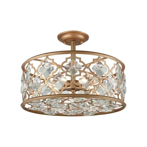 Armand 4-light Semi-flush Light