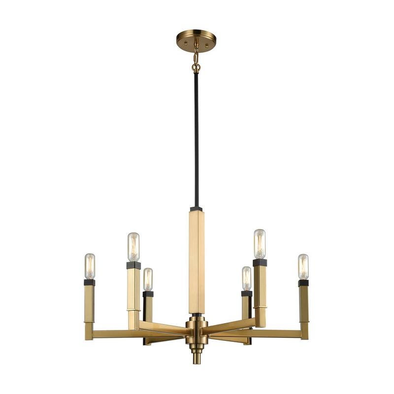 Elk Home Mandeville Oil Rubbed Bronze Metal Chandelier