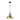 Elk Home Chadwick Satin Brass With Brass Metal Shade 1 Light Pendant