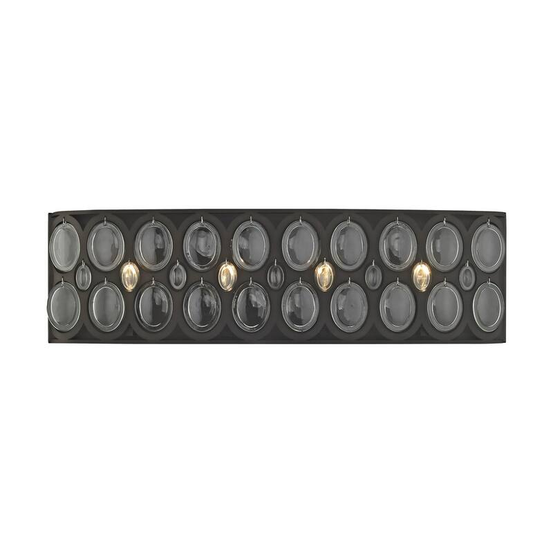 Elk Home Serai Oil Rubbed Bronze Glass Vanity Light