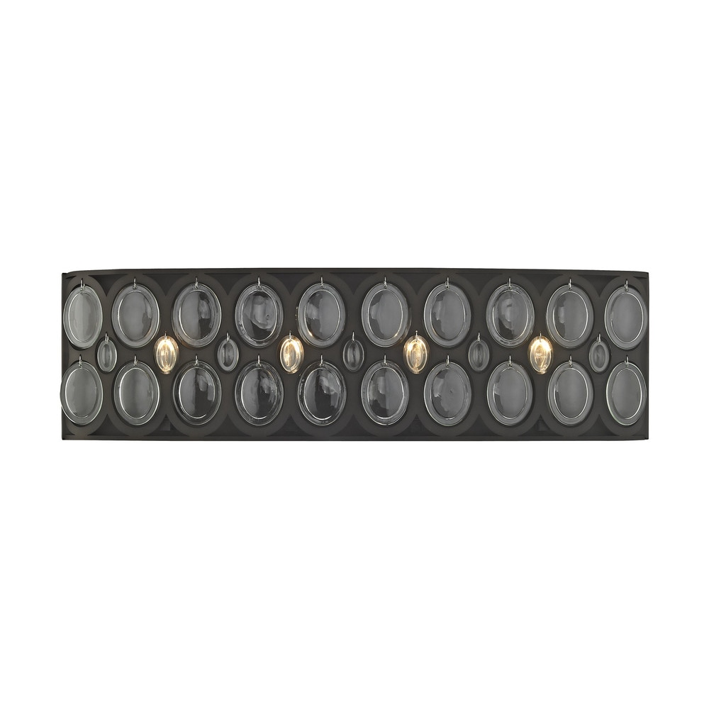Elk Home Serai Oil Rubbed Bronze Glass Vanity Light