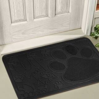 Shop Fh Group Indoor Outdoor Mats Rugs Doormat 16 X 28 Rubber