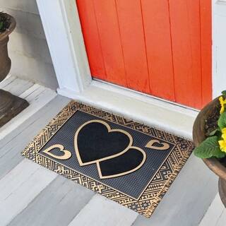 Shop Fh Group Indoor Outdoor Mats Rugs Doormat 18 X 30 Rubber