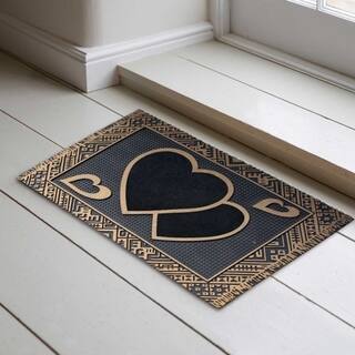Shop Fh Group Indoor Outdoor Mats Rugs Doormat 18 X 30 Rubber