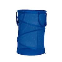 Collapsible Laundry Hamper Rebrilliant Color: Blue