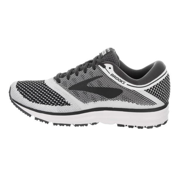 black and white brooks women's shoes