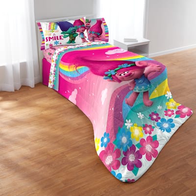 Dreamwork's Trolls Show Me A Smile 5-piece Bed In A Bag Set