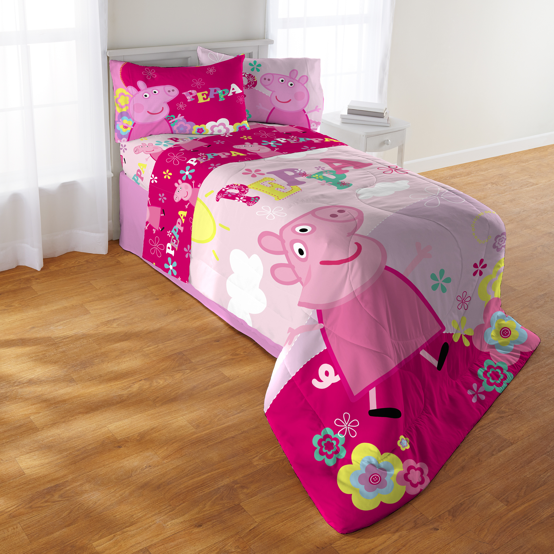 Peppa Pig Tweet Tweet Oink 5 Piece Bed In A Bag Set