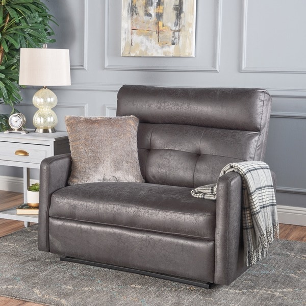 2 seater recliner lounge with cup holder