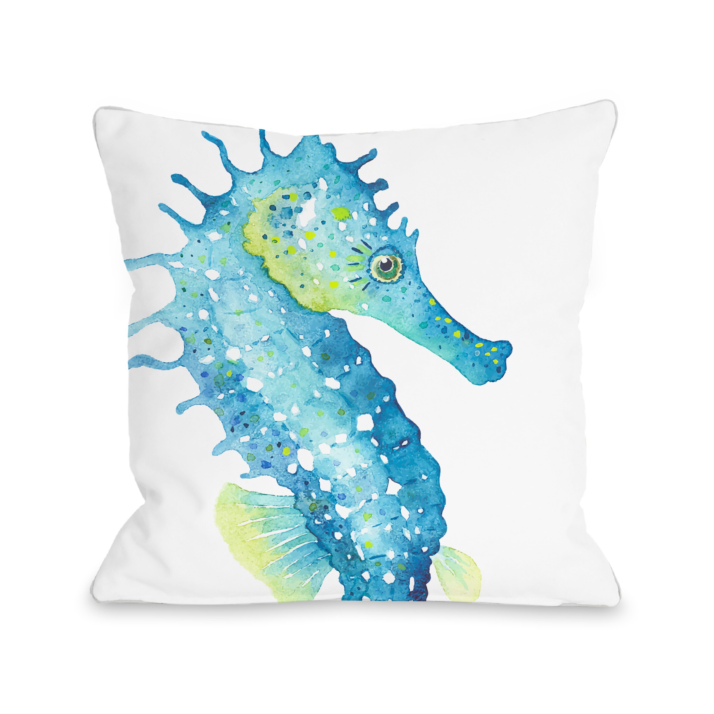 oversized blue throw pillows