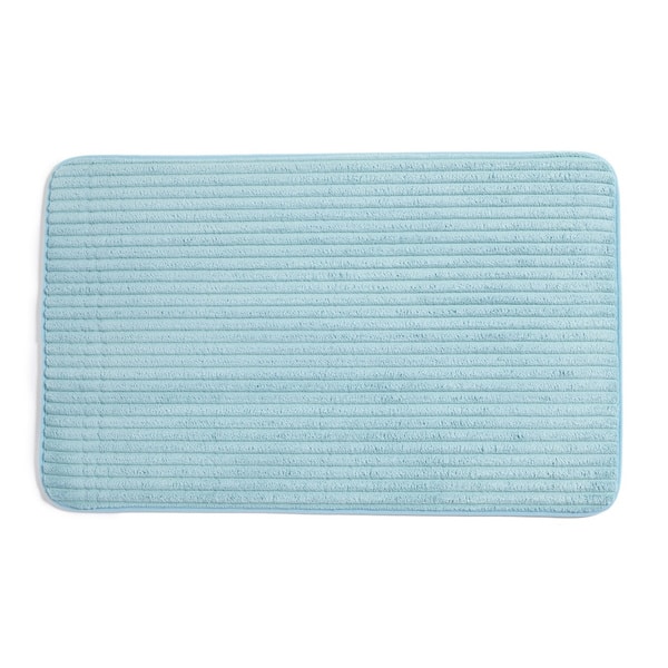 Shop Ariana Collection Plush Memory Foam Anti Fatigue Bath Mat