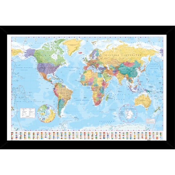 World Map With Choice Of Frame 24x36 256a5d67 1641 4516 A695 27fe890c3055 600 