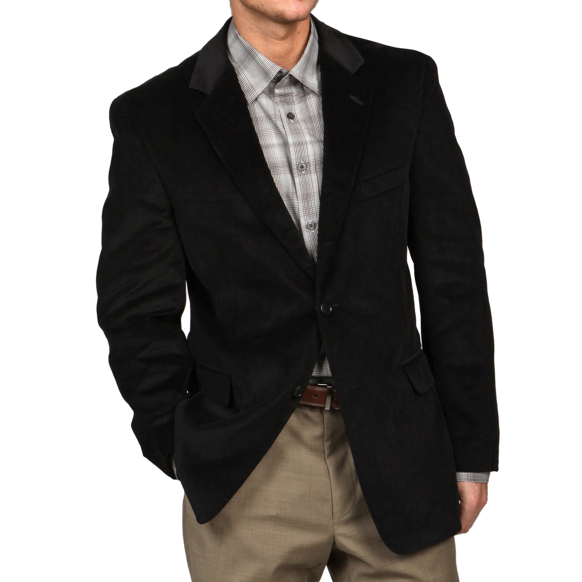 Black corduroy shop sport coat