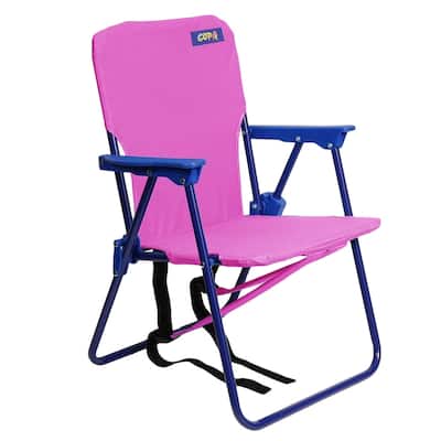 Copa Beach Kids Backpack Beach Chair, Pink