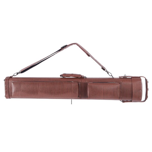 1/2 8-Hole Leather Professional Billiard Pool Cue Case 34 inch
