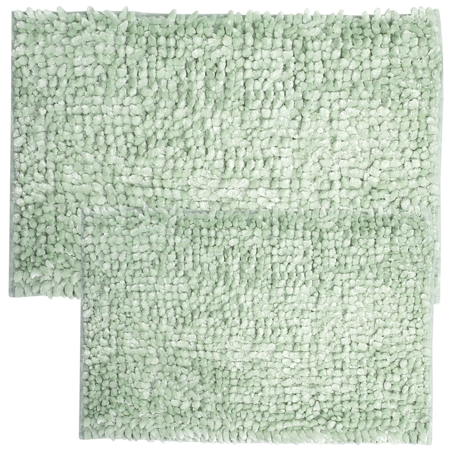 Sweet Home Collection 2 Piece Butter Chenille Bath Rug Set On Sale Overstock 16899971