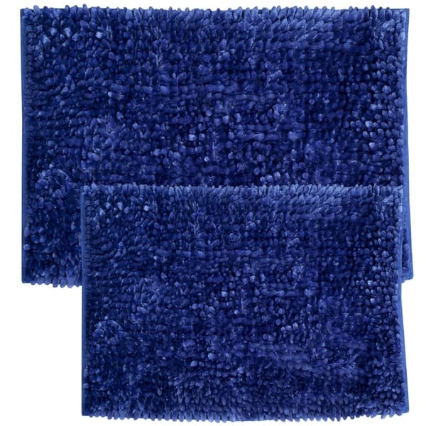 Sweet Home Collection 2 Piece Butter Chenille Bath Rug Set On Sale Overstock 16899971