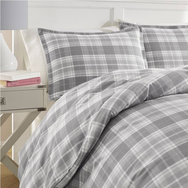 Shop Laura Ashley Mulholland Plaid Flannel Comforter Set Free