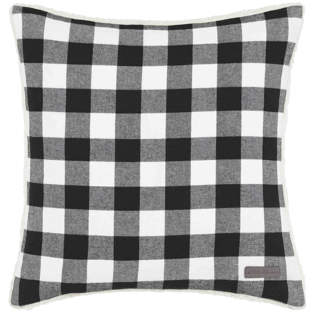  Eddie Bauer Home Throw Pillow with Zipper Closure, Perfect Home  Decor for Bed or Sofa, 16 x 20, Bear Twill Grey : Home & Kitchen