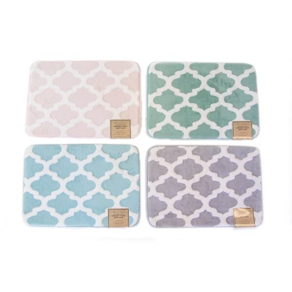 Alisa Collection Plush Bath Mat - Bed Bath & Beyond - 16900307