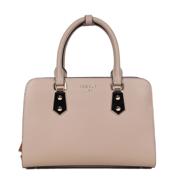 Roxbury Logan Beige Satchel Bag Free Shipping Today Roxbury Logan Beige Satchel Bag