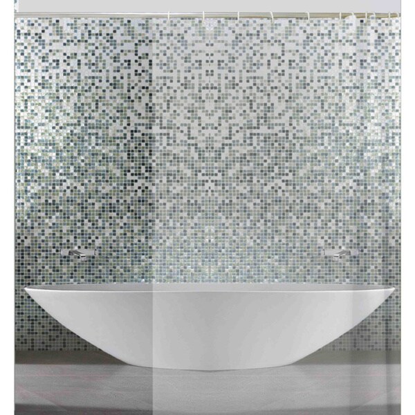 RT Designers Collection PEVA 3 Gauge 70 x 72 in. Shower Curtain Liner