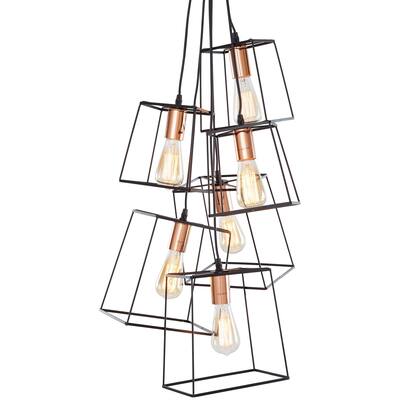 Light Society Main Street Six-Light Pendant