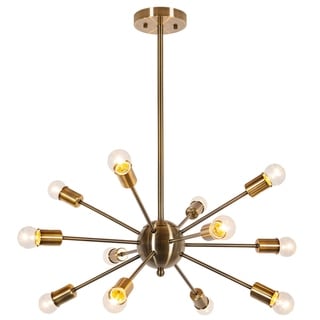 Light Society Meridia Sputnik Style Chandelier