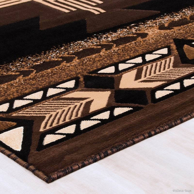 Allstar Woven Native American Area Rug
