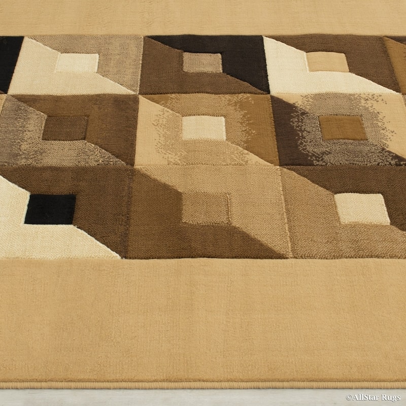 Allstar Modern Block Design Rug