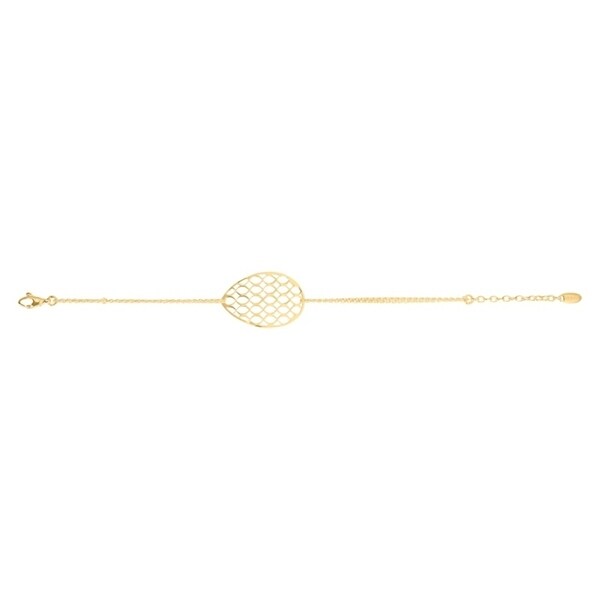 Gold Plated Bracelet Size 6 5 Yellow Free Shipping Today Gold Plated Bracelet Size 6 5 Yellow