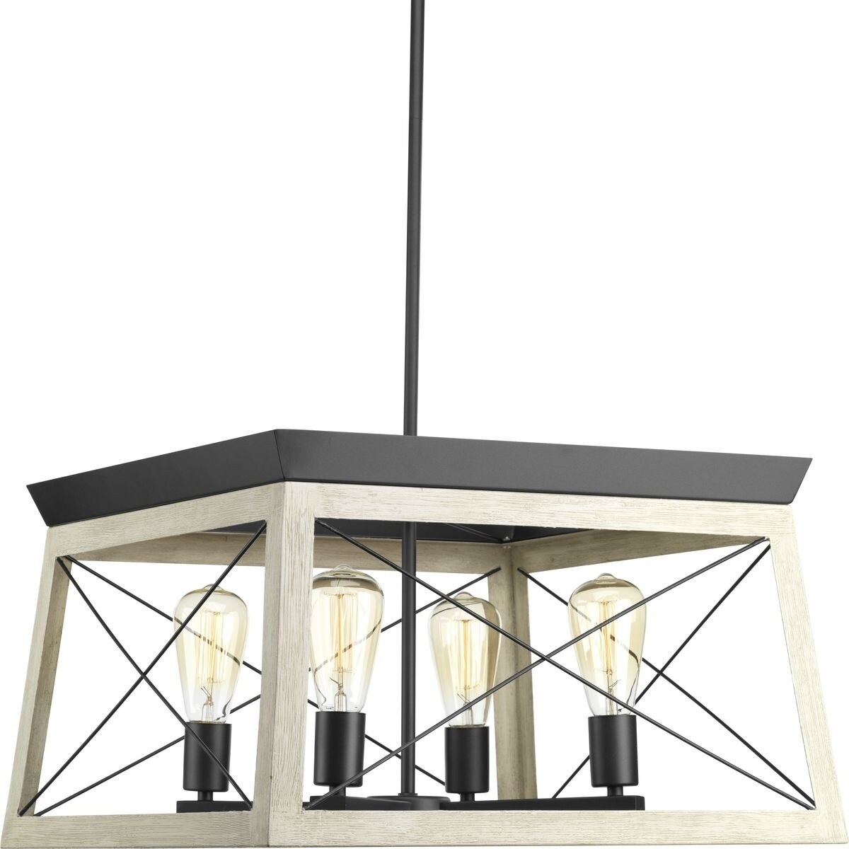 Briarwood Collection 4-Light Graphite Chandelier - N/A - Chandeliers For Bedrooms by Overstock.com