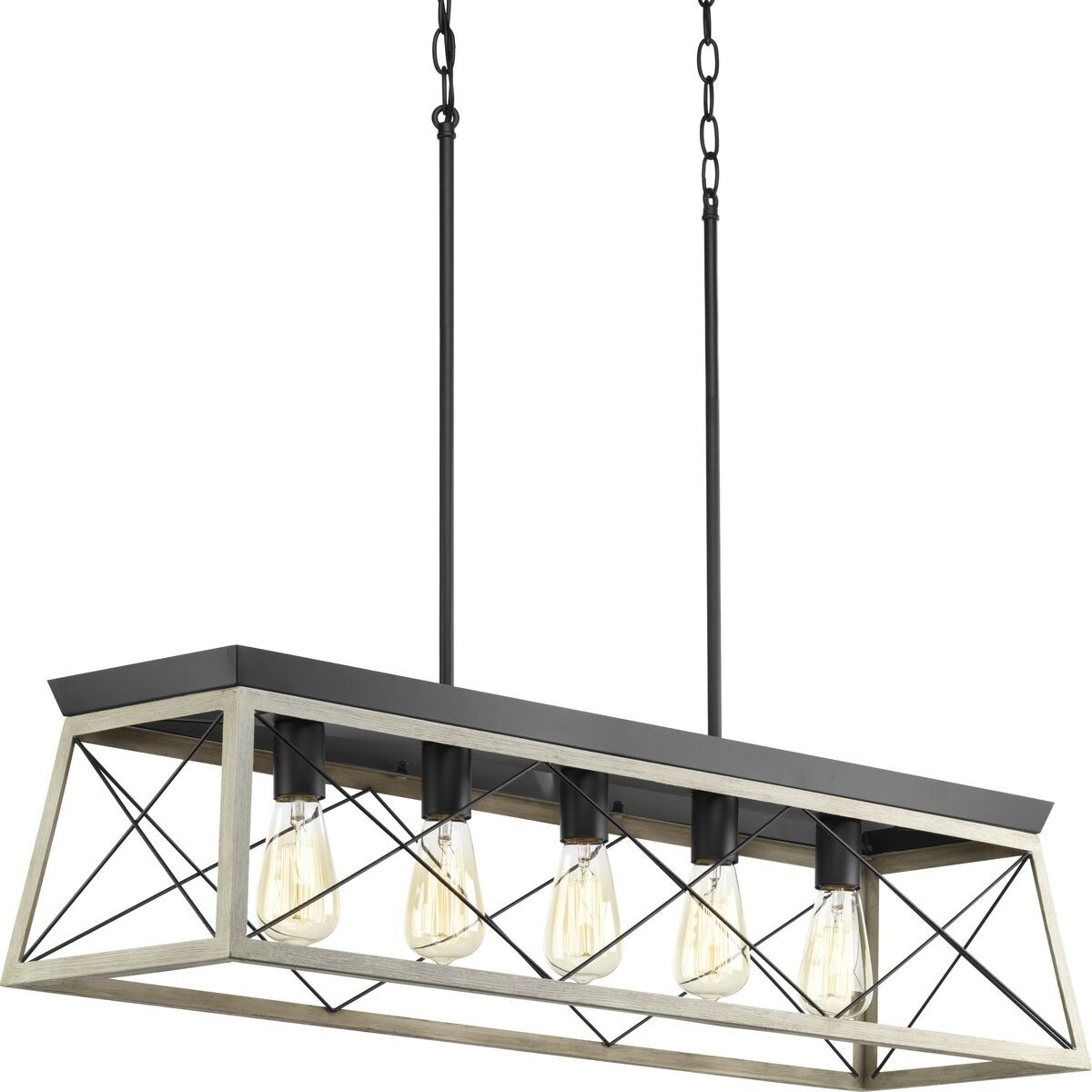 Briarwood Collection 5-Light Graphite Chandelier - N/A - Chandeliers For Bedrooms by Overstock.com