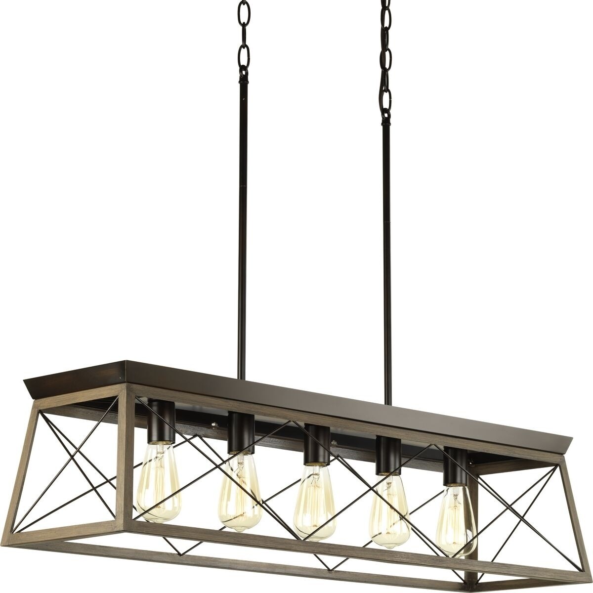 Briarwood Collection 5-Light Antique Bronze Chandelier - N/A - Chandeliers For Bedrooms by Overstock.com
