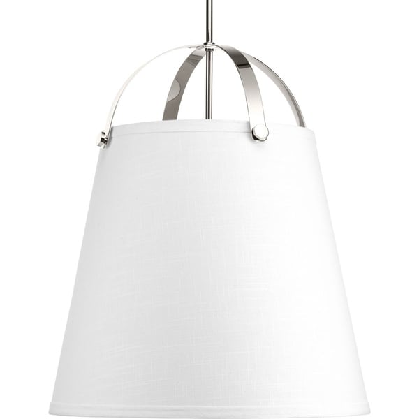 Galley Collection 3-Light Polished Nickel Pendant