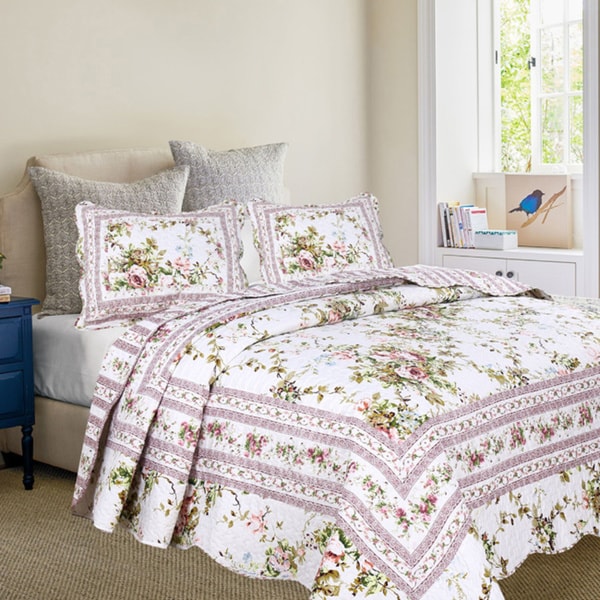 Primrose Garden Quilt Set with Standard Pillow Shams